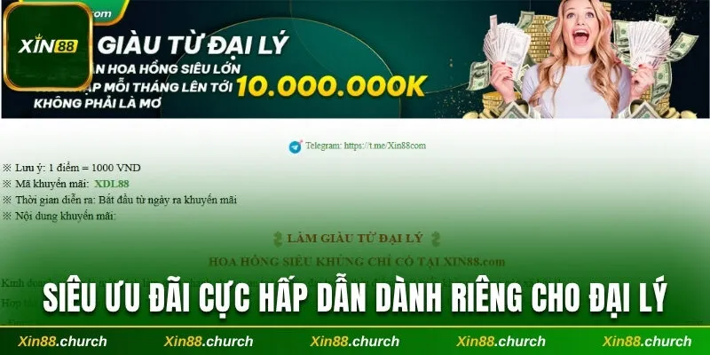 Siêu ưu đãi cực hấp dẫn dành riêng cho đại lý